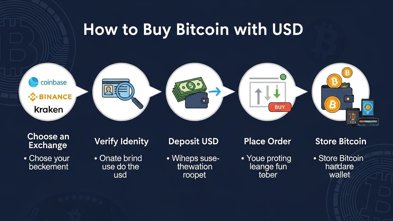 How to Buy Bitcoin with USD Safely and Confidently