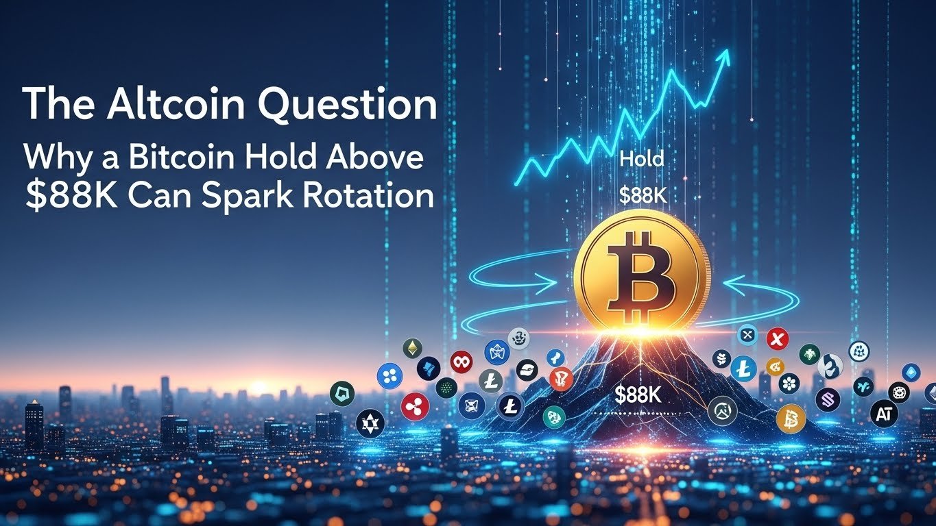 The Altcoin Question Why a Bitcoin Hold Above $88K Can Spark Rotation