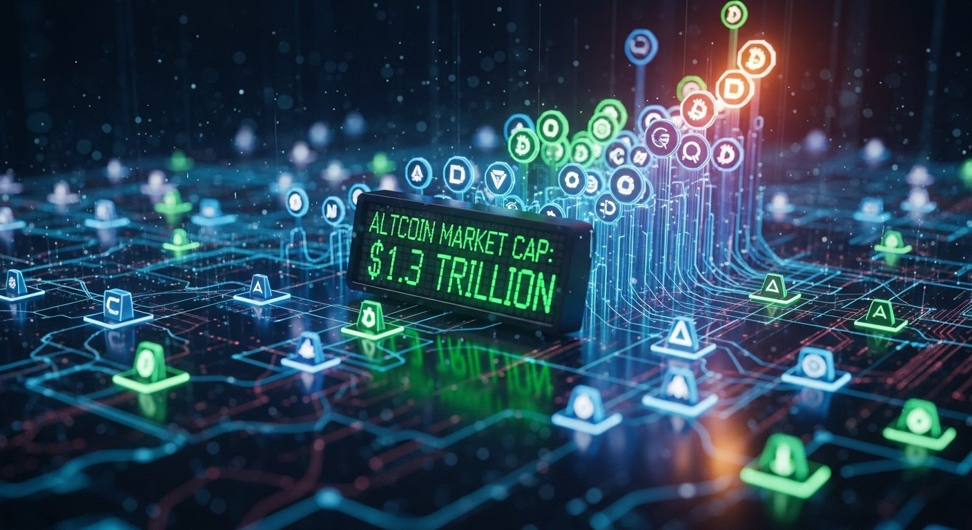 Altcoins crossing $1.3 trillion why this milestone matters