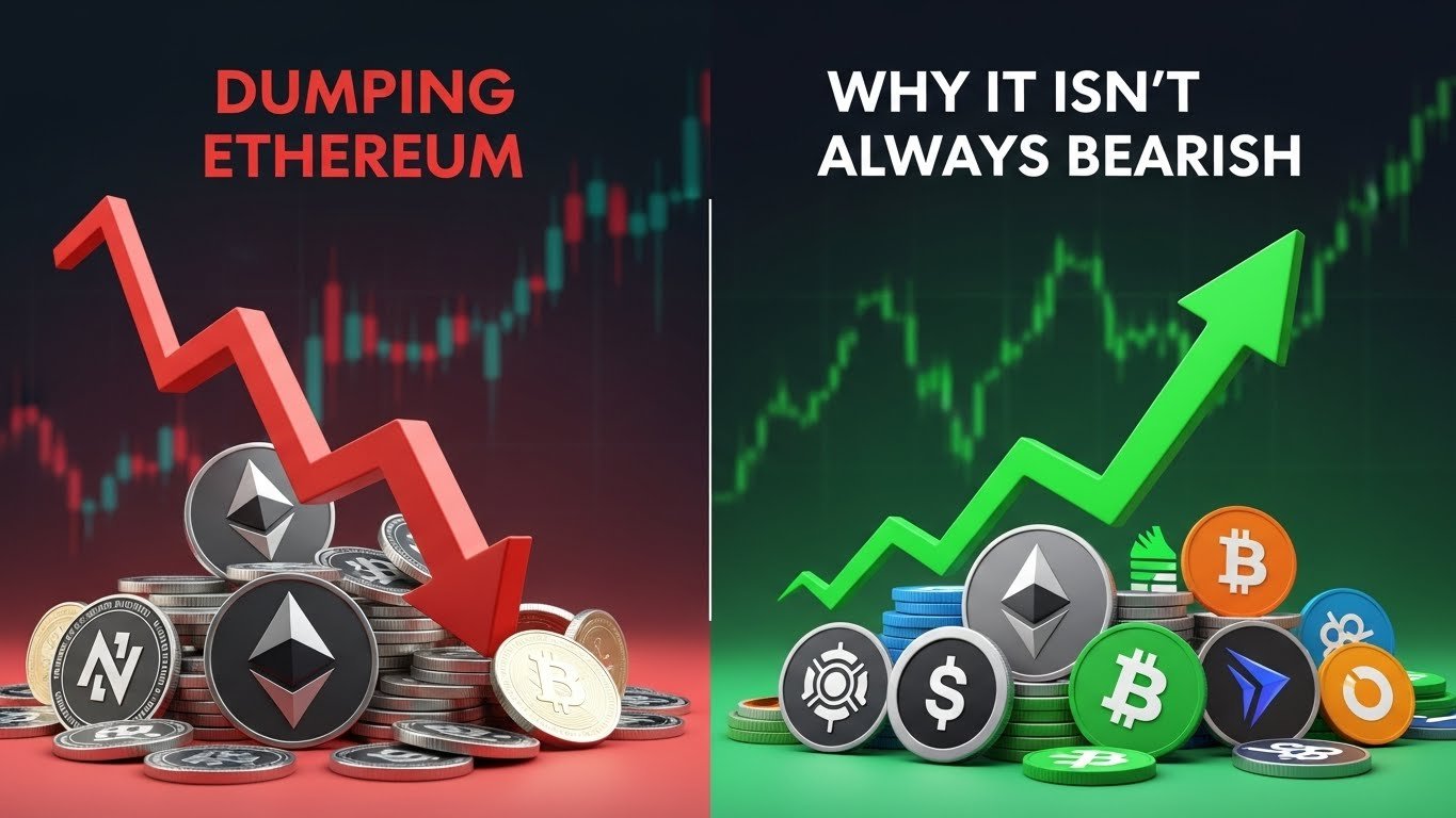 What “Dumping Ethereum” Actually Means (And Why It Isn’t Always Bearish)