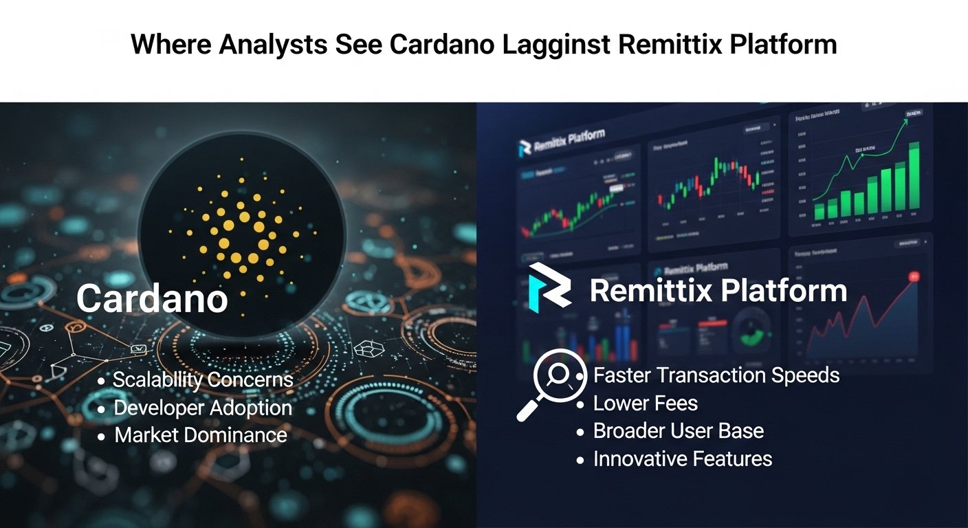 Where analysts see Cardano lagging against Remittix Platform