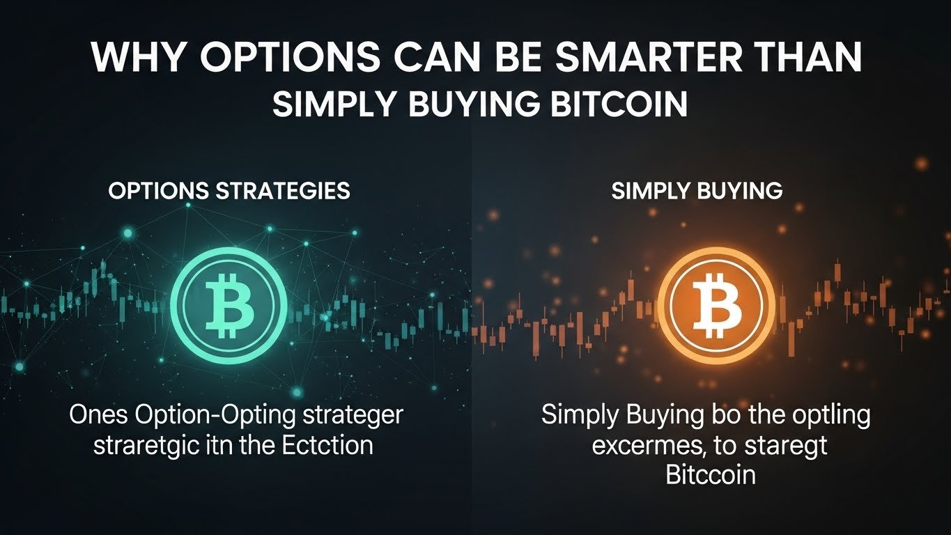 Why options can be smarter than simply buying Bitcoin