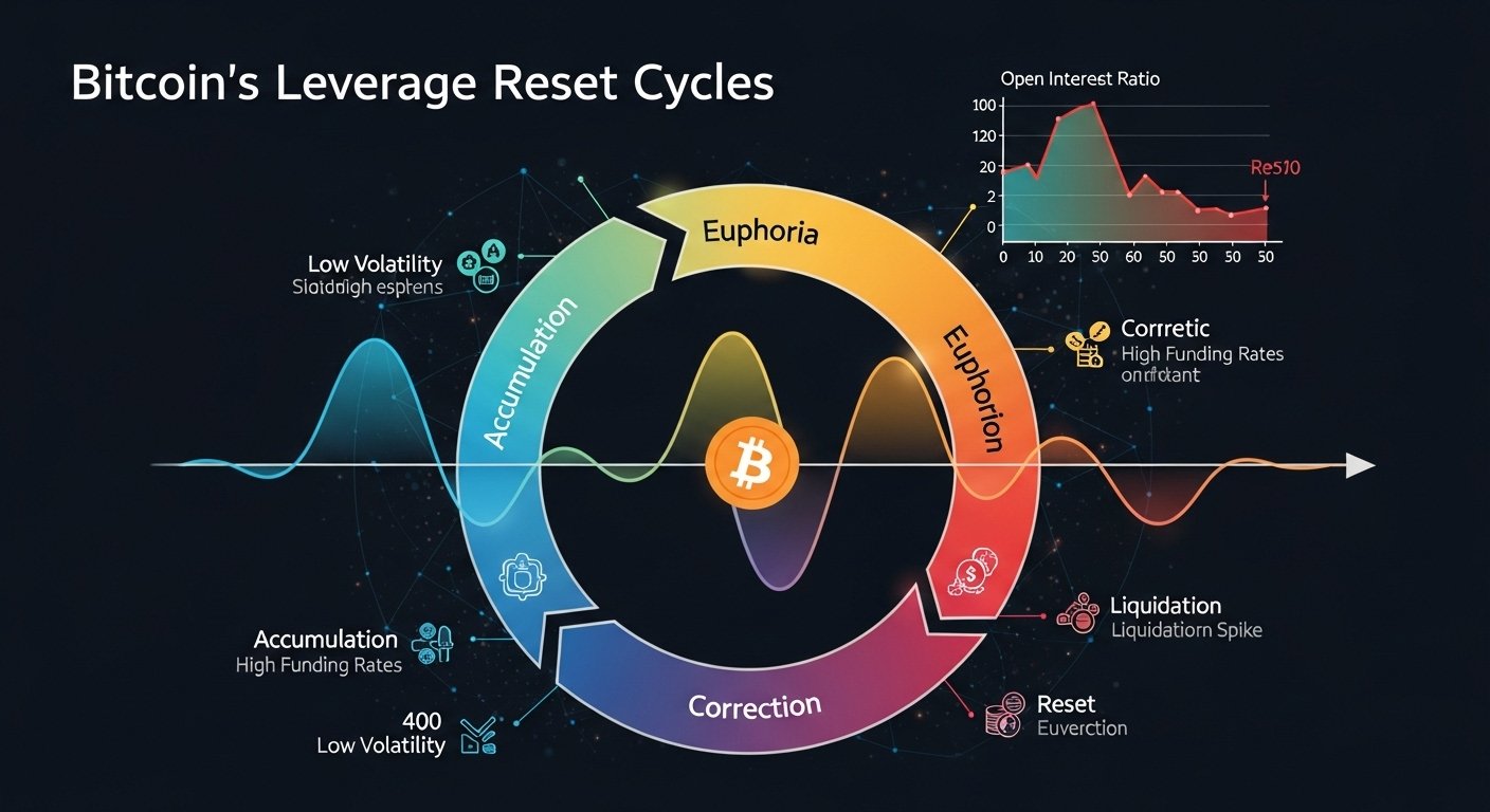 Bitcoin’s Leverage Reset Cycles