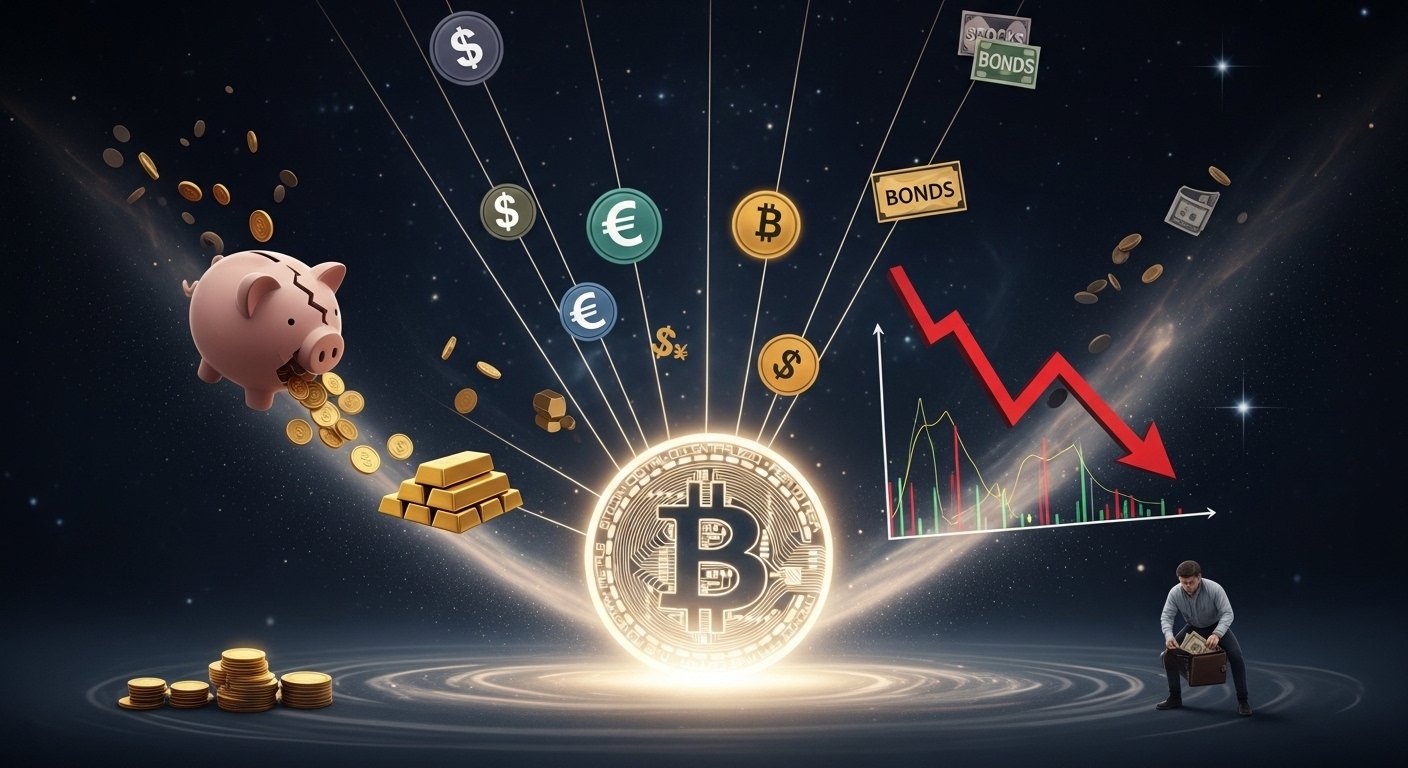 Bitcoin’s gravity and risk appetite