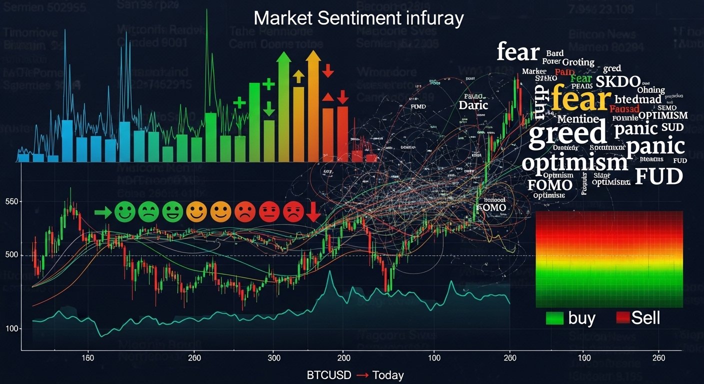 How sentiment impacts BTCUSD Today