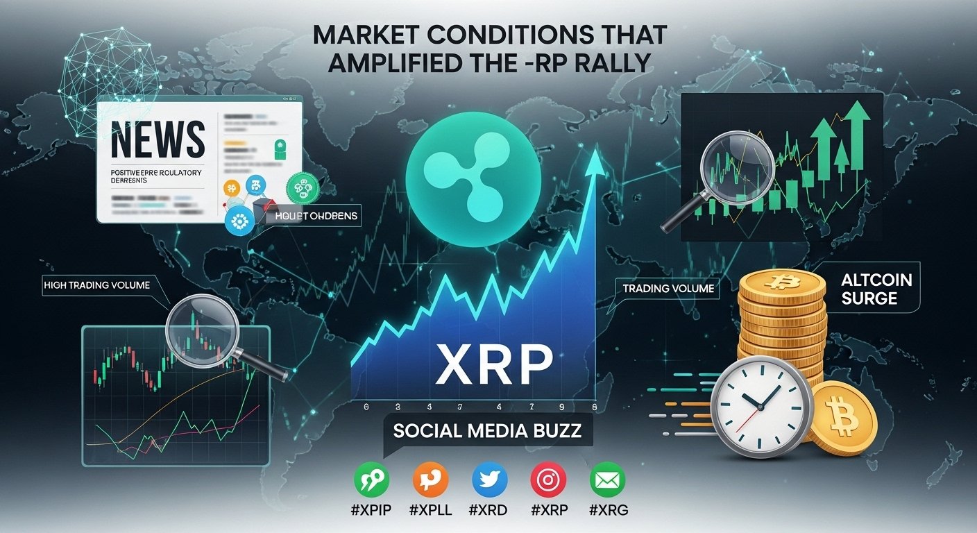 Market Conditions That Amplified the XRP Rally