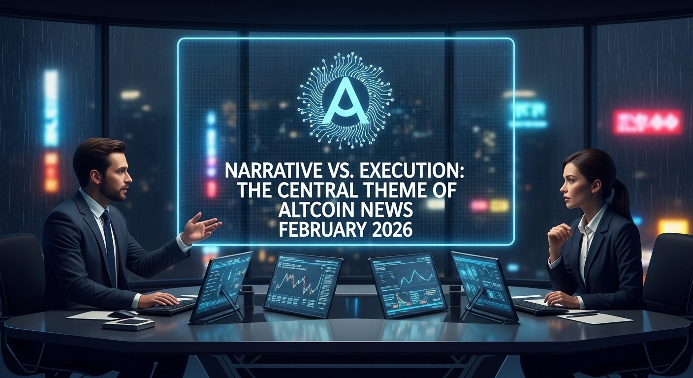 Narrative vs. Execution The Central Theme of Altcoin News February 2026