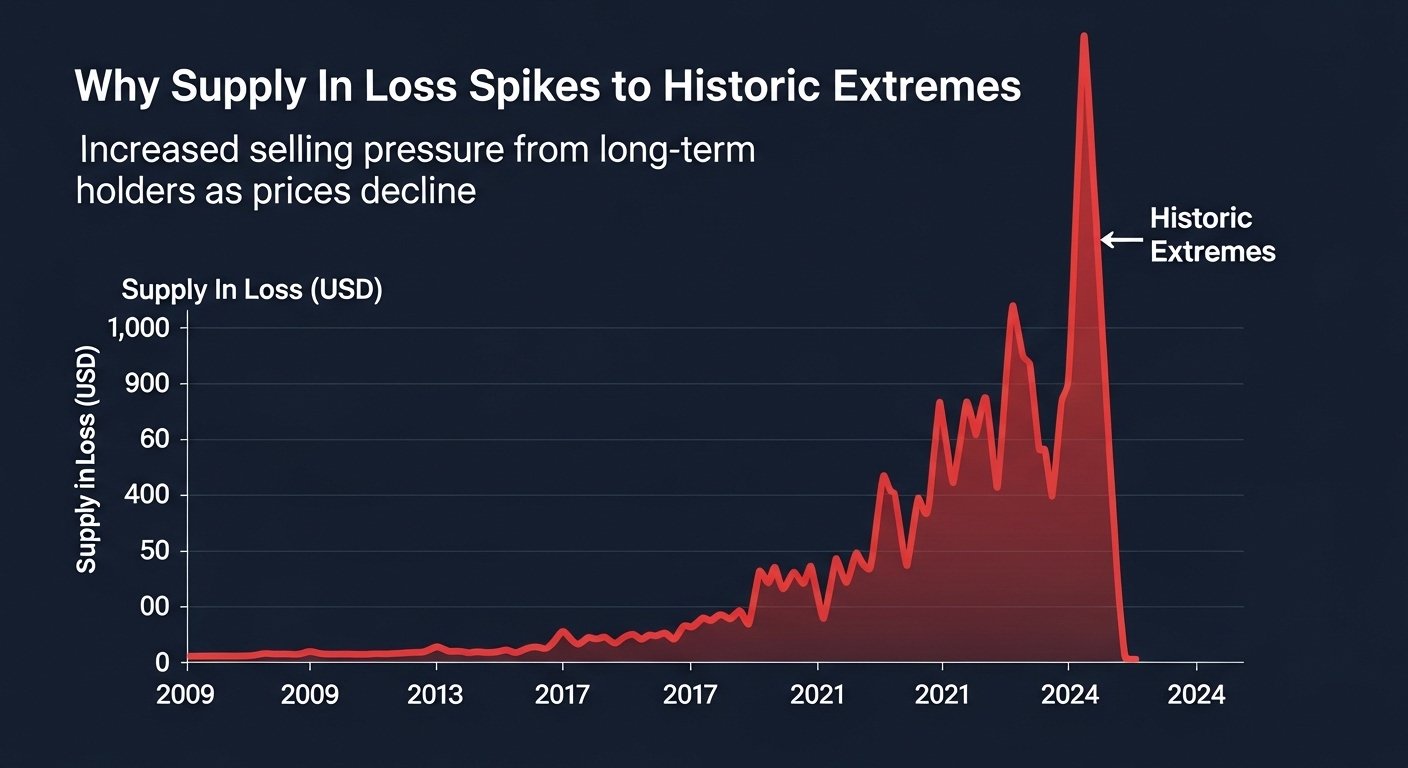 Why Supply in Loss Spikes to Historic Extremes