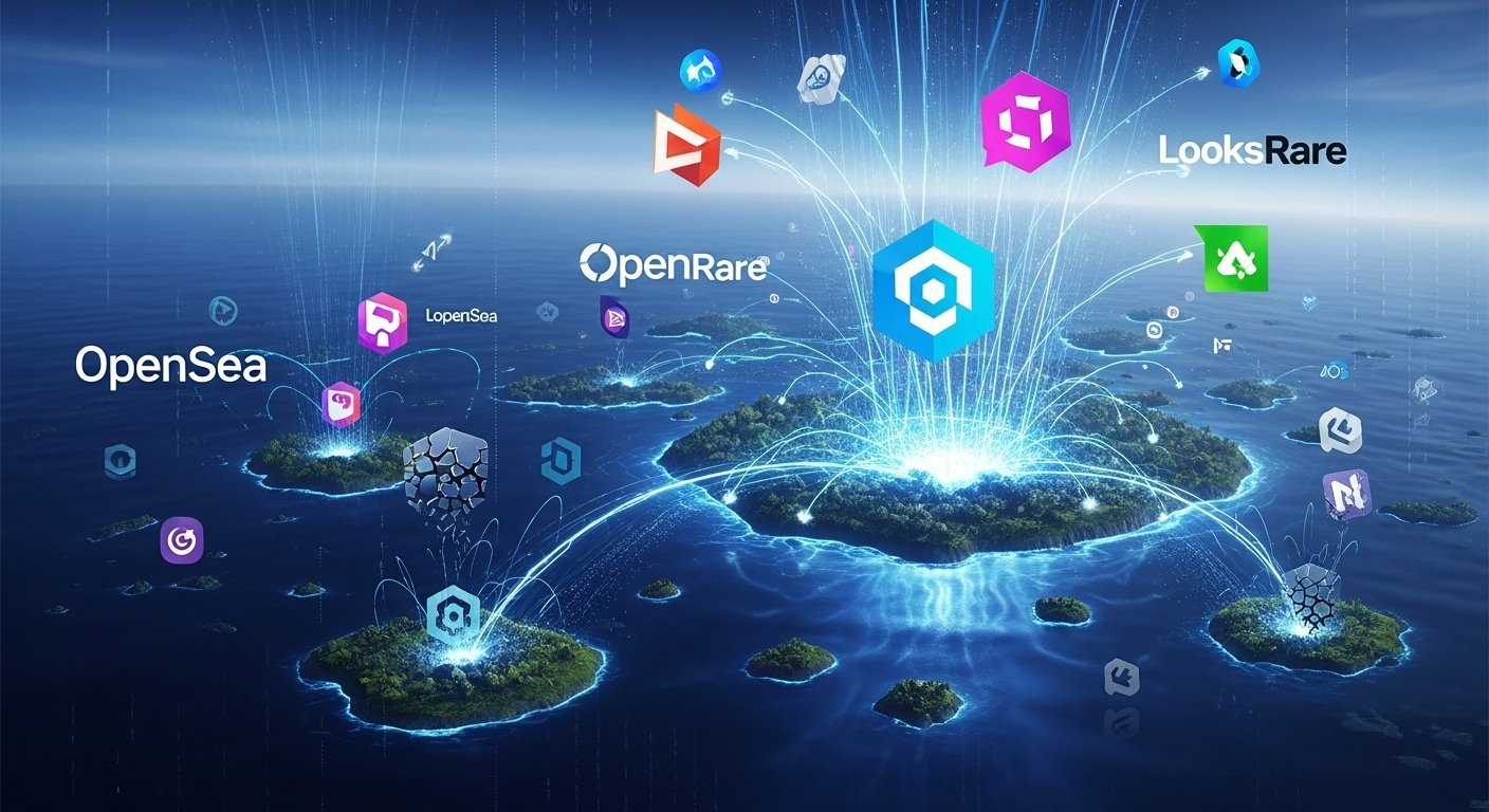 Consolidation in NFT Marketplaces