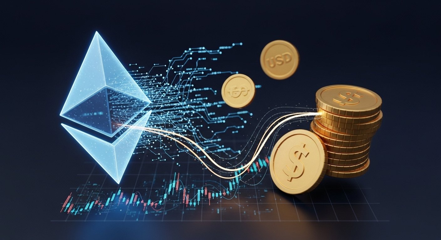 ETH USD and the option value of innovation