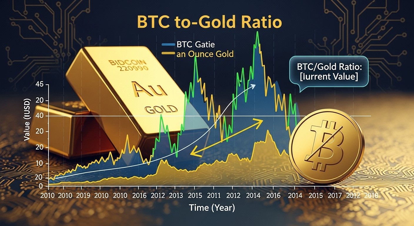 What Is the BTC-to-Gold Ratio