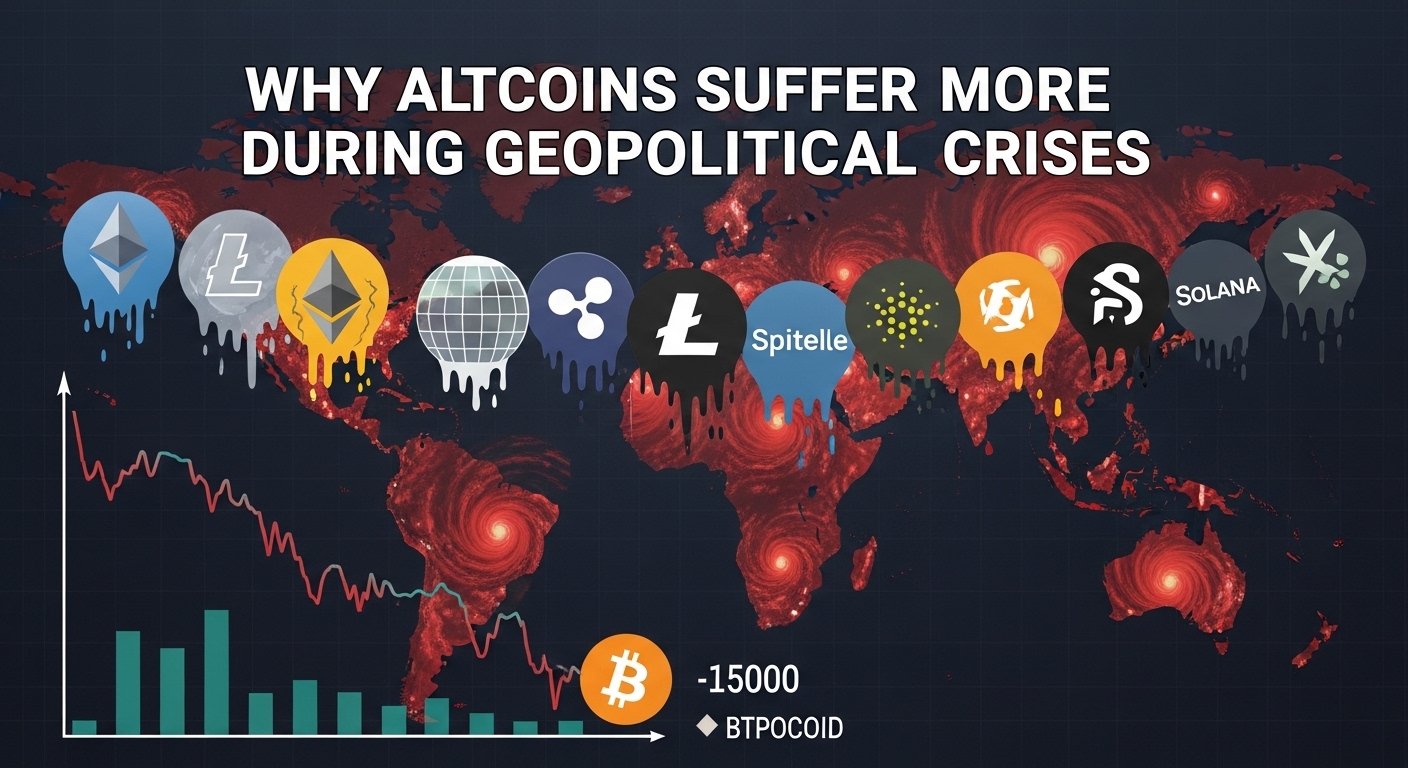 Why Altcoins Suffer More During Geopolitical Crises