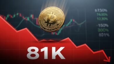 Bitcoin Falls to $81K