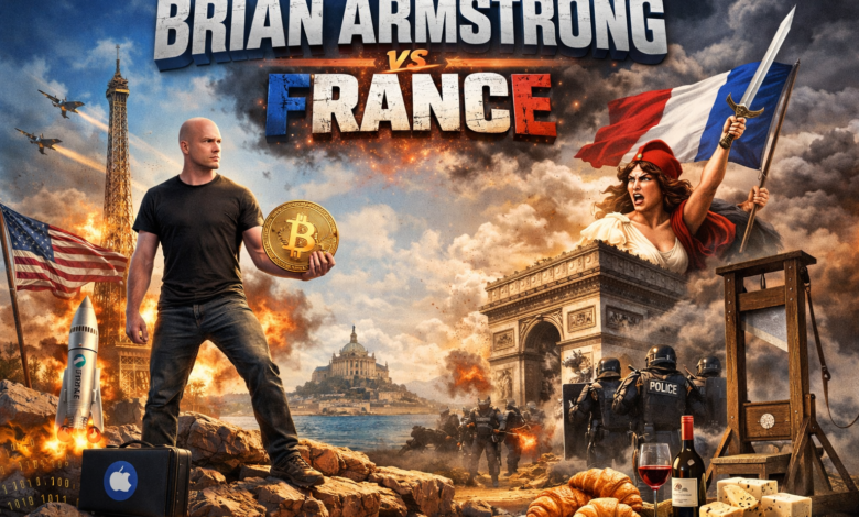 Brian Armstrong vs France
