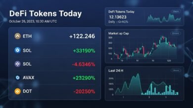 DeFi Tokens Today