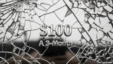 Silver Cracked $100 A 3-Month