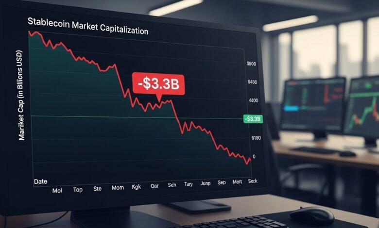 Stablecoin Market Loses $3.3