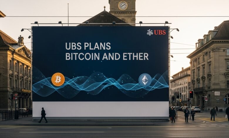 UBS Plans Bitcoin and Ether