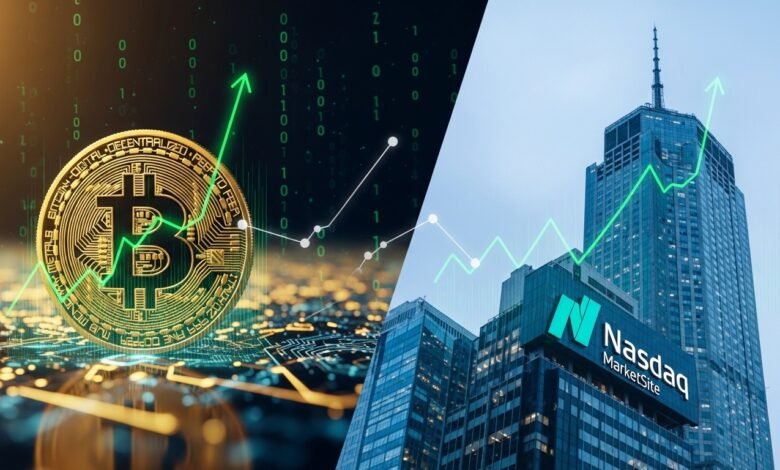 Bitcoin-Nasdaq Correlation