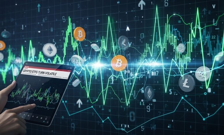 Crypto ETFs Turn Volatile