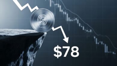 Solana Price Slips $78