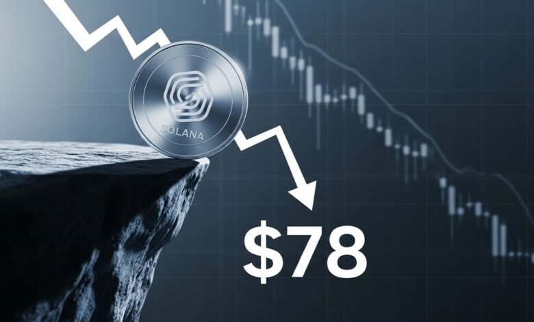 Solana Price Slips $78
