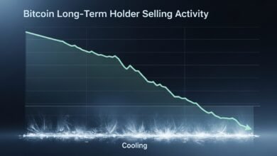 Bitcoin LTH Selling Cools