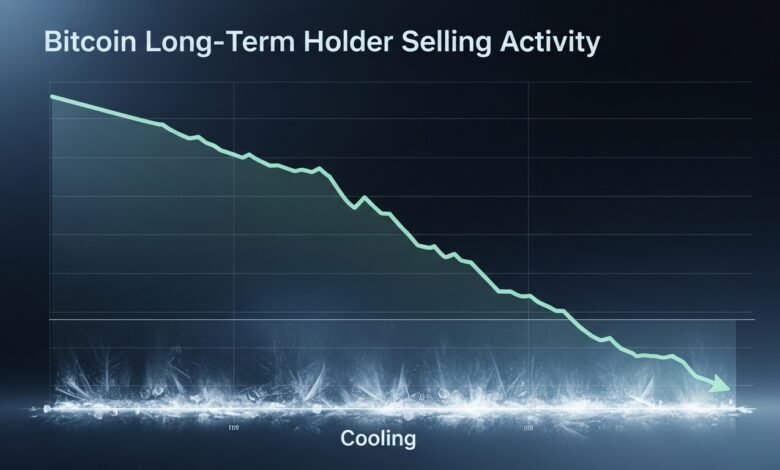 Bitcoin LTH Selling Cools