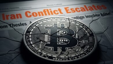 Iran Conflict Pressures Bitcoin
