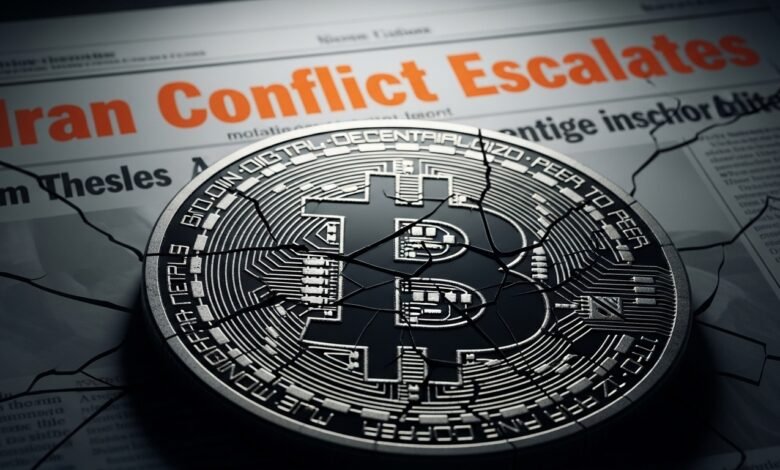 Iran Conflict Pressures Bitcoin