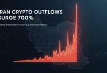 Iran Crypto Outflows Surge 700%
