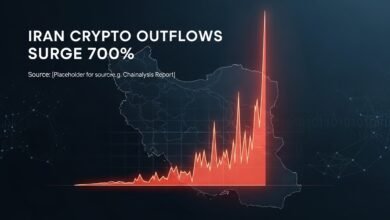 Iran Crypto Outflows Surge 700%