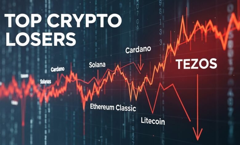Top Crypto Losers Tezos
