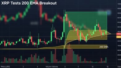 XRP Tests 200 EMA Breakout