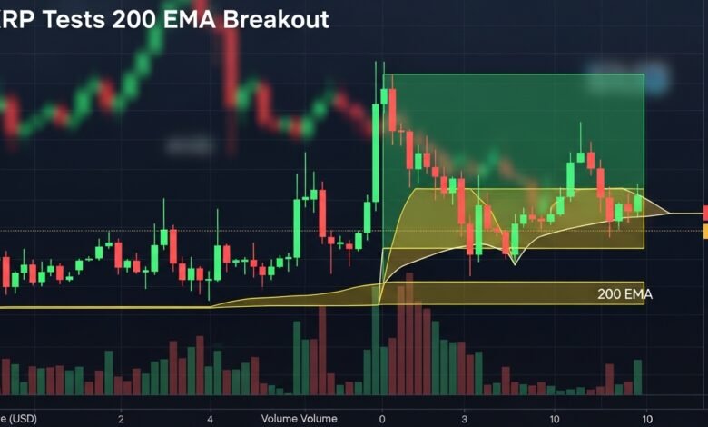 XRP Tests 200 EMA Breakout